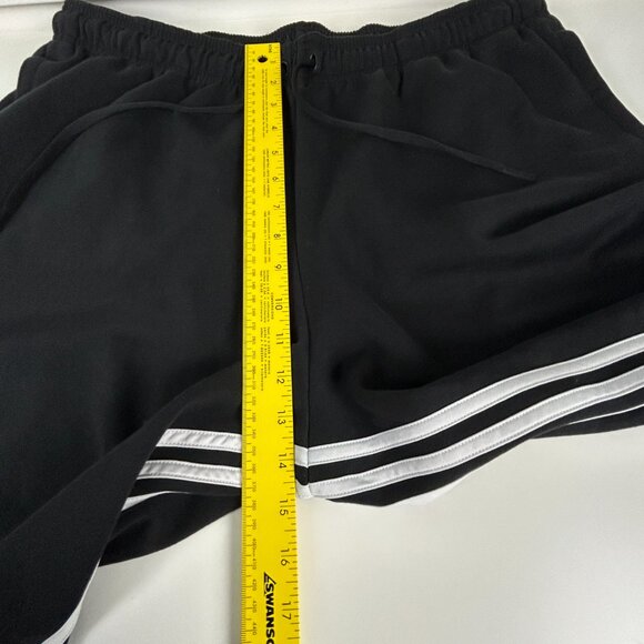Adidas Must Haves 3-Stripes Sweatpants Mens 2XL‎ Black Tapered Drawstring - Picture 12 of 16